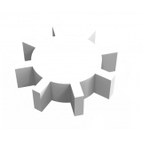 DLAB大龙 齿轮型磁力搅拌子（18900703）