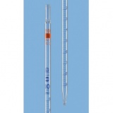 刻度移液管，BLAUBRAND?，AS级，3类（零刻度位于顶端），1:0.01 ml