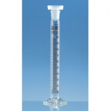 混合量筒，SILBERBRAND ETERNA，B级，500:5 ml，Boro 3.3, 34/35，含PE量筒塞