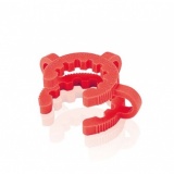 锥形接口夹，POM材质，NS29/32，红色