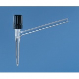 侧滴型针形滴定阀，适用于50 ml, Boro 3.3 滴定管，0-2.5 mm