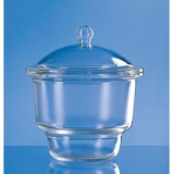 干燥器，盖子带握柄，标称规格，150 mm，直径215 mm，Boro 3.3，高度252mm