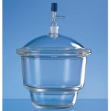 干燥器，盖子带接口，24/29，标称规格，150 mm，直径215 mm， Boro 3.3