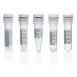 微量储存管，含显启旋盖，PP材质，2 ml，灭菌，有底座，有刻度