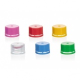 显启旋盖（PP材质），适用于带有显启旋盖的微量储存管，蓝色