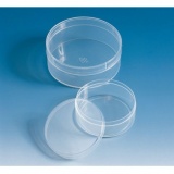 样品罐按压盖， PP，120ml，直径75 mm，高30 mm