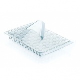 PCR 套装5: 50块PCR板, 96孔, 半裙边, 标准容量, 透明 + 50片封板膜 (qPCR), 聚酯