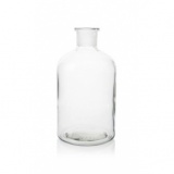 大玻璃试剂瓶，透明，2000ml，无盖，瓶口规格 29/32