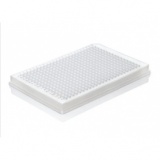 384孔PCR板, 硬质框架, PC/PP, 磨砂, 全裙边, 低容, 透明管, BIO-CERT? PCR QUALITY