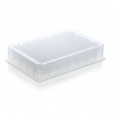 96孔深孔板, PP, U型底, 方形孔, 低容, 1 ml, CERTIFIED LIFE SCIENCE QUALITY