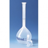 容量瓶，PP材质，100 ml，NS 14/23，PP瓶塞