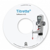 Titrette Software 4.01 (CD-ROM)German/English, for Titrette with interface RS 232