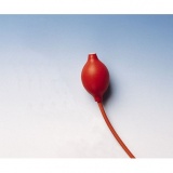 橡胶吸球，带有阀门，适合于自动回零滴定管