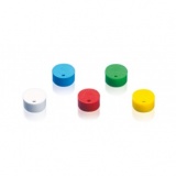 彩色管盖插片，适用于细胞冻存管管盖，PP材质，红色