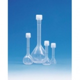 容量瓶，PFA材质，A级，500 ml，含旋盖，螺口规格GL 25，DE-M