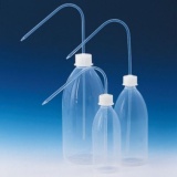 洗瓶，工业级PFA材质，窄口，500 ml，GL 25, 带 ETFE旋盖, FEP管