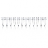 十二联PCR管，PP材质，透明，0.2 ml，BIO-CERT  PCR QUALITY，无盖，无色