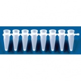 八联PCR管，0.2 ml，PP材质，BIO-CERT  PCR QUALITY，无盖，绿色