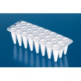 24孔PCR板，无裙边，PP材质，白色，0.2 ml，用于qPCR