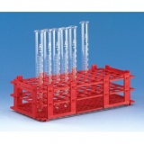 试管架，可放置55只最大直径为18 mm的试管，蓝色