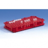 试管架，可放置84只最大直径为13 mm的试管，白色